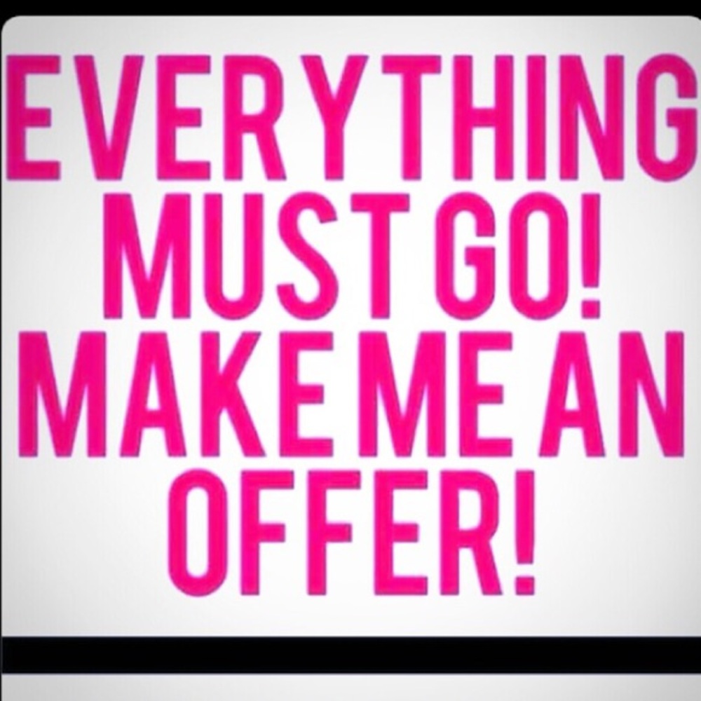 ACCEPTING ALL REASONABLE OFFERS!!!